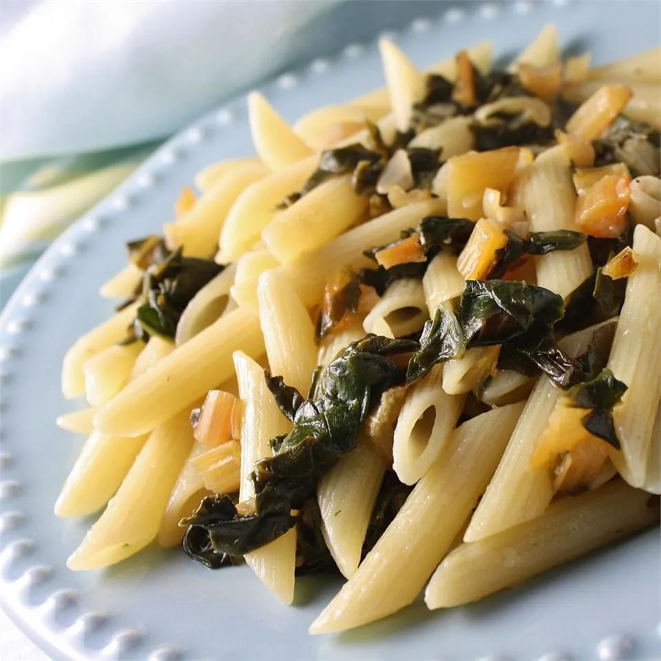 Pasta with Swiss Chard