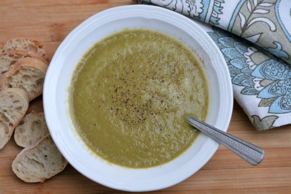 Garlic Asparagus Soup