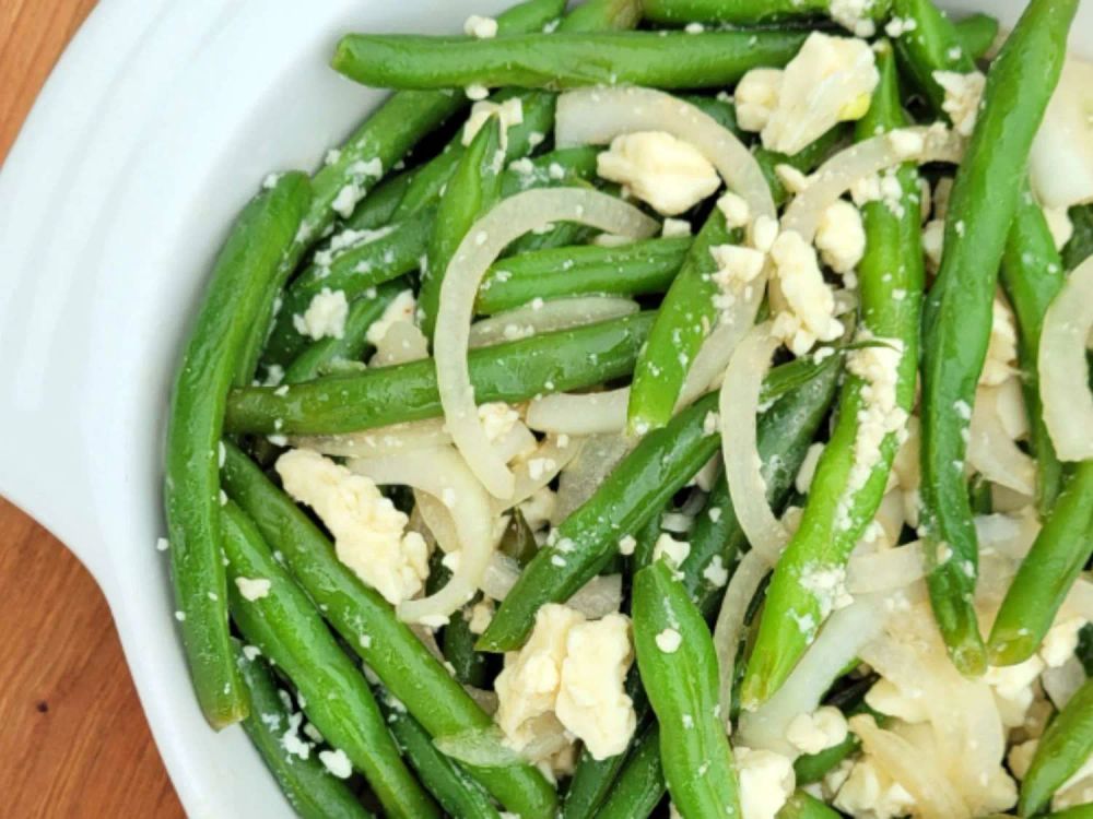 Green Bean and Feta Salad