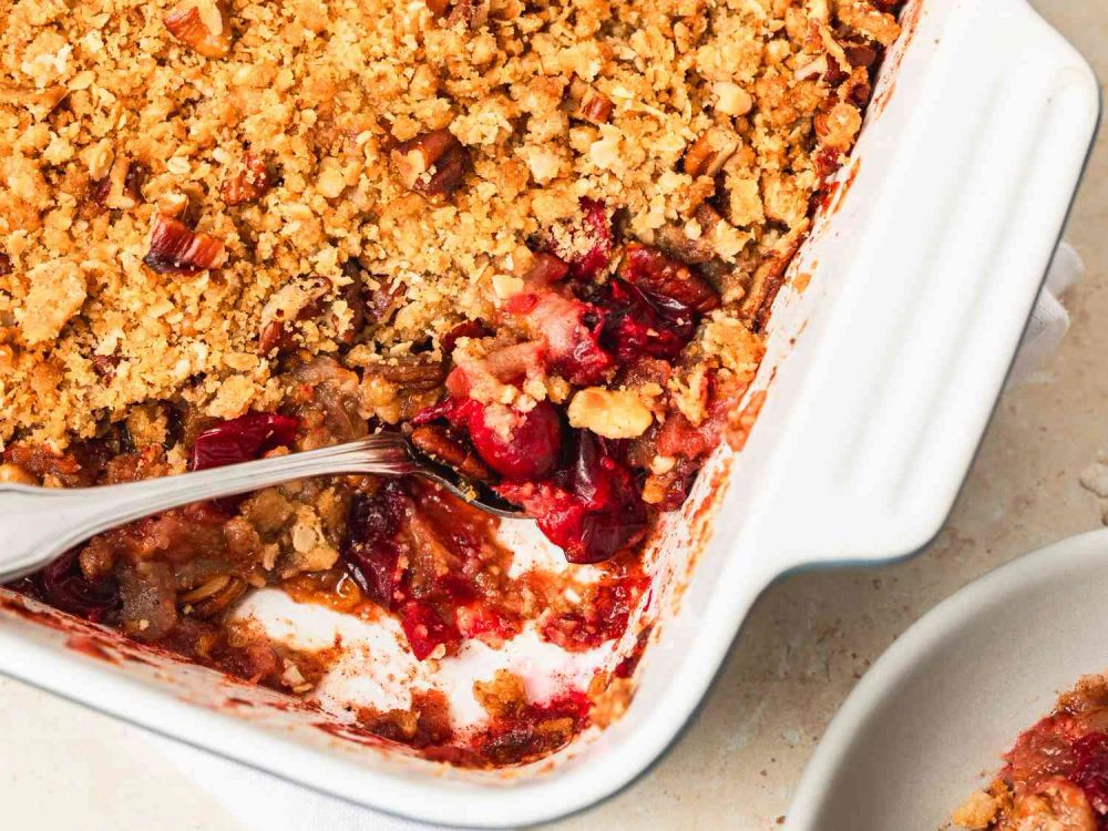 Apple-Cranberry Crisp