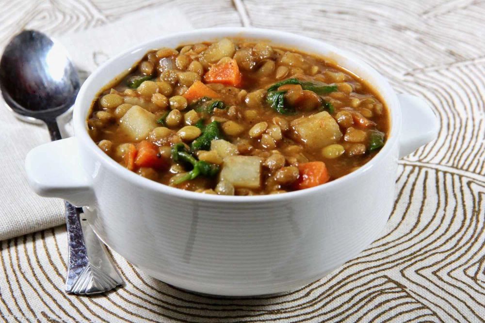 Slow Cooker Mediterranean Lentil Stew