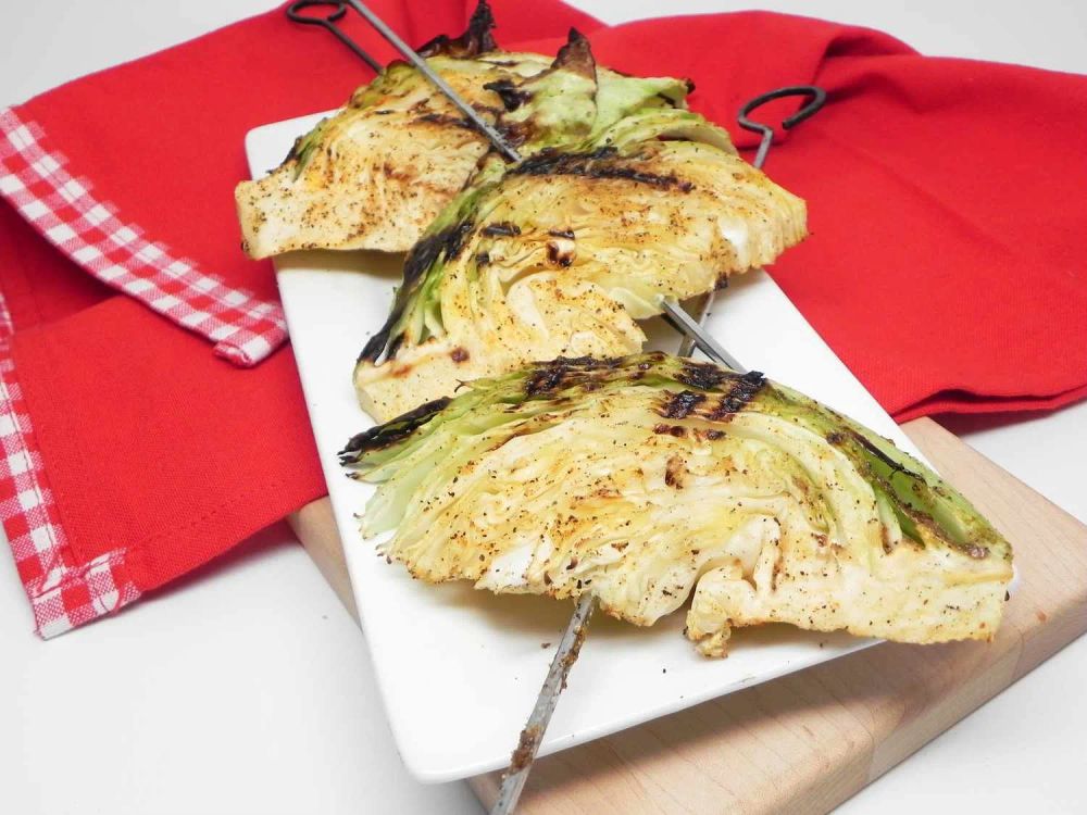 Grilled Cabbage Wedges