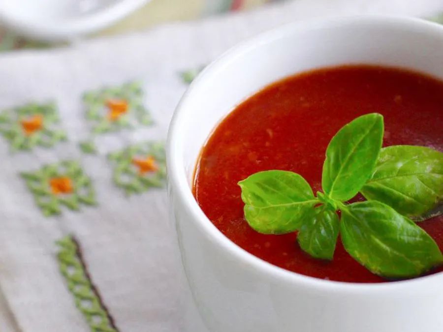 Parmesan Basil Tomato Soup