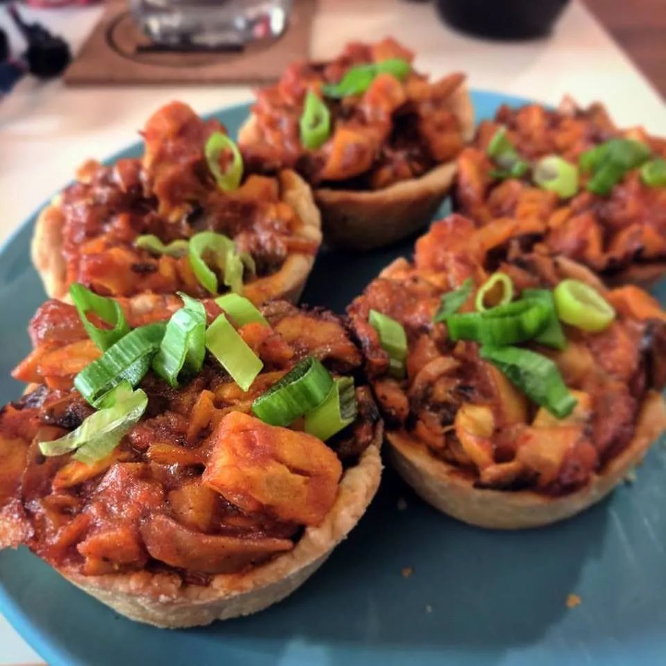 Butter Chicken Tarts