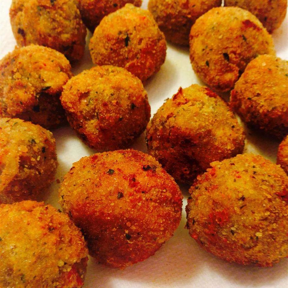 Tasty Fried Eggplant Balls