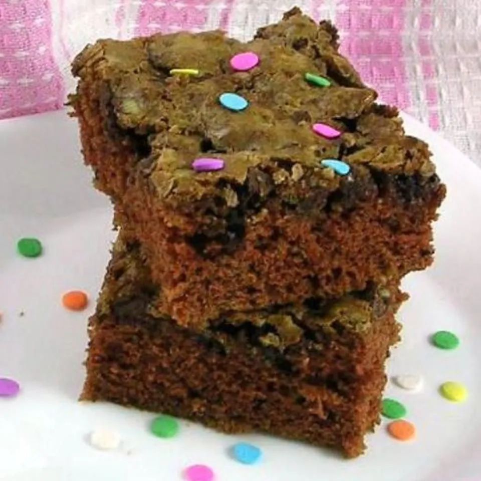 Grandma's Chocolate Zucchini Brownies