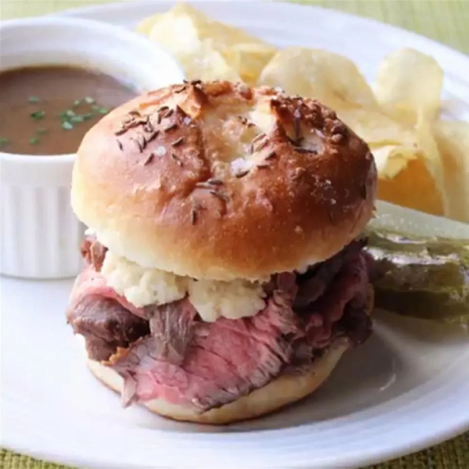 Chef John's Beef on Weck Sandwiches