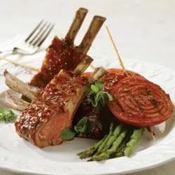 BBQ Roasted Rack of Lamb