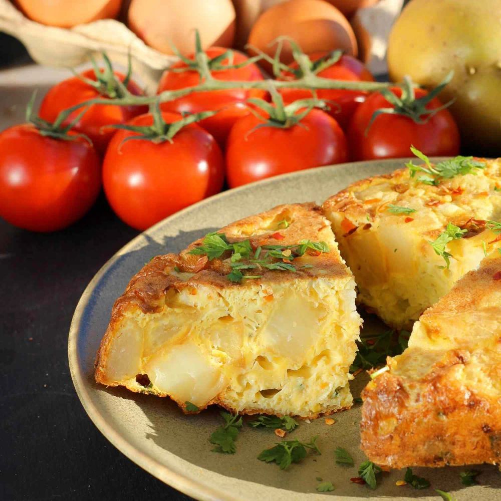 Air Fryer Spanish Tortilla