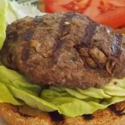 Garlic Mushroom Burgers