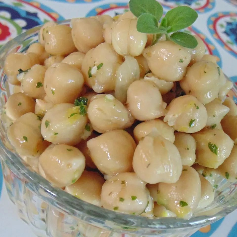 Marinated Chickpeas