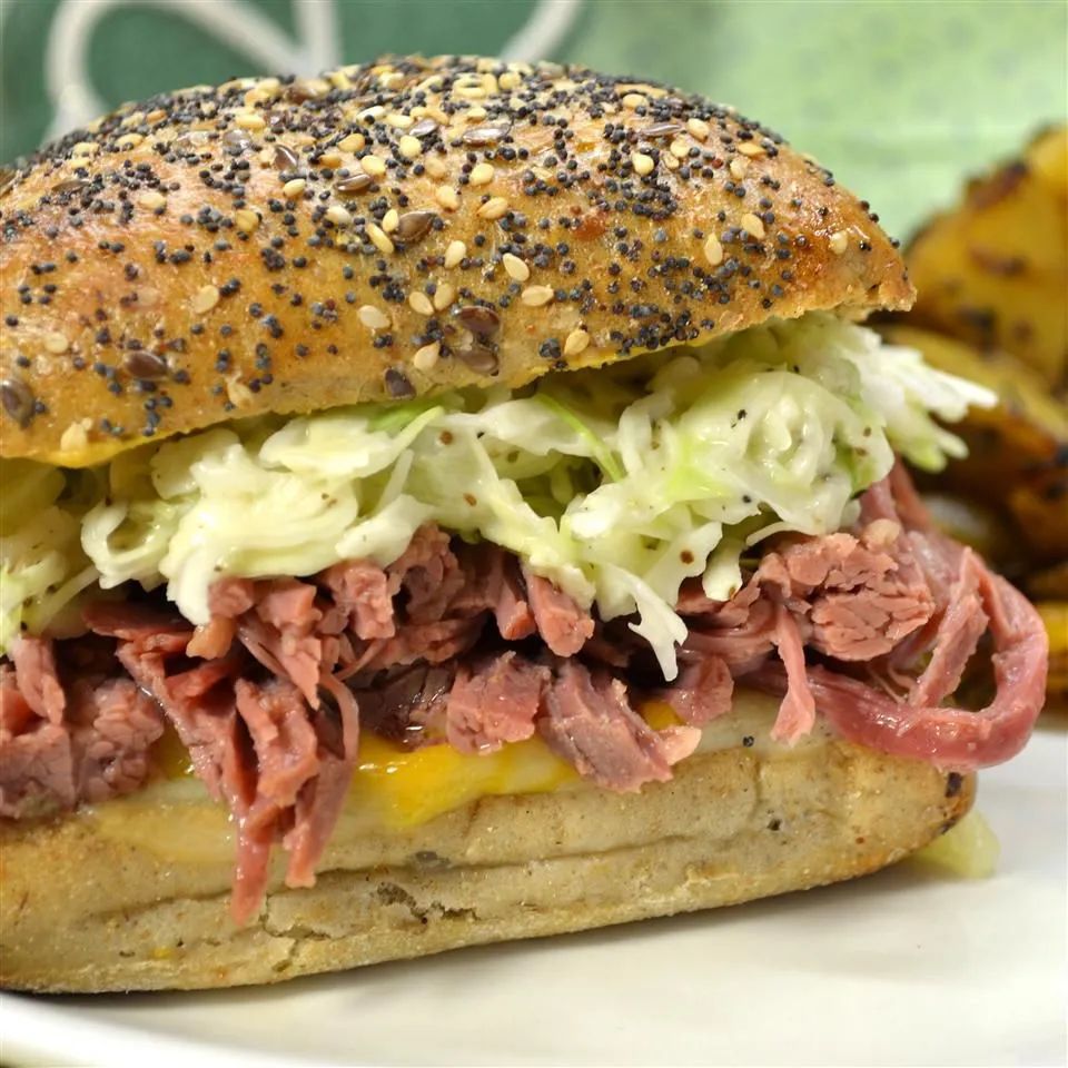 Slow Cooked Corned Beef for Sandwiches