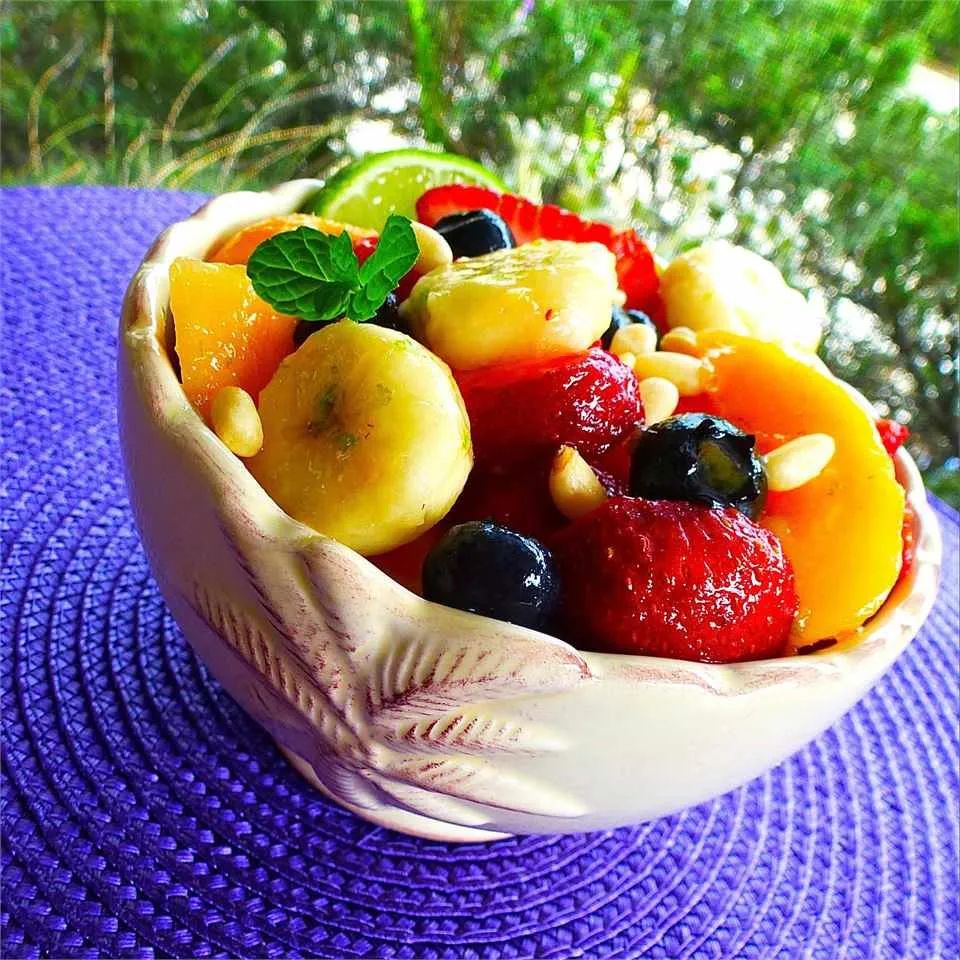 Honey Lime Fruit Salad