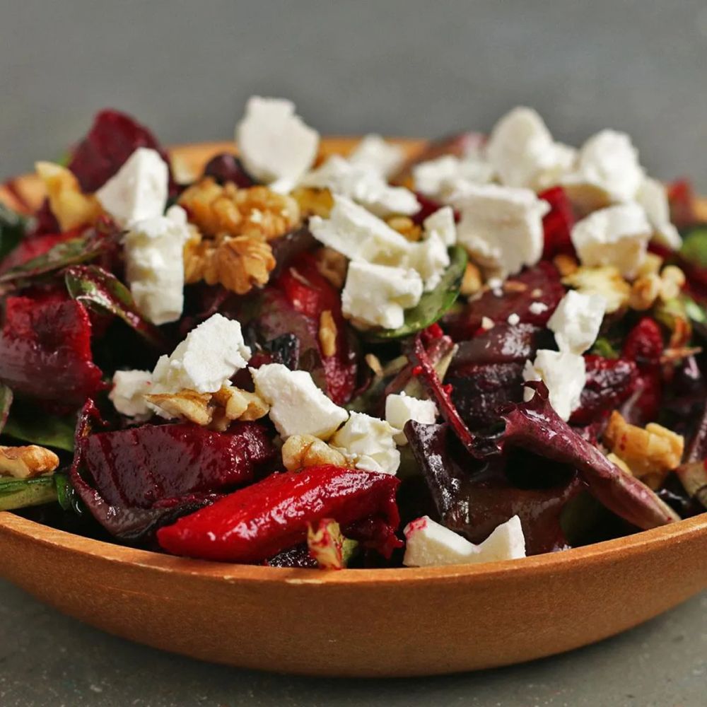 Hearty Roasted Veggie Salad