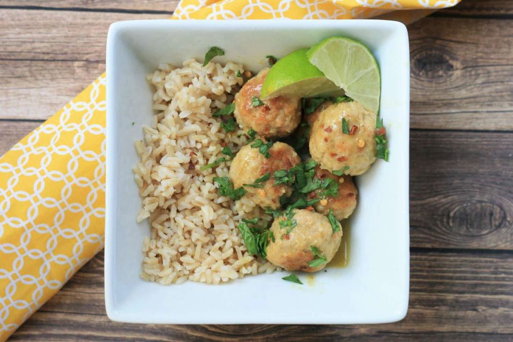 Thai Green Curry Meatballs