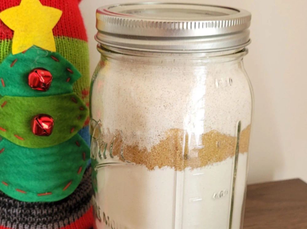 Gingerbread Cookie Mix in a Jar