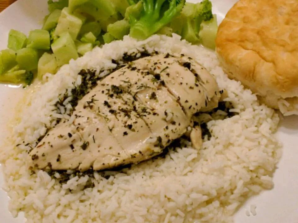 Moist Garlic Chicken