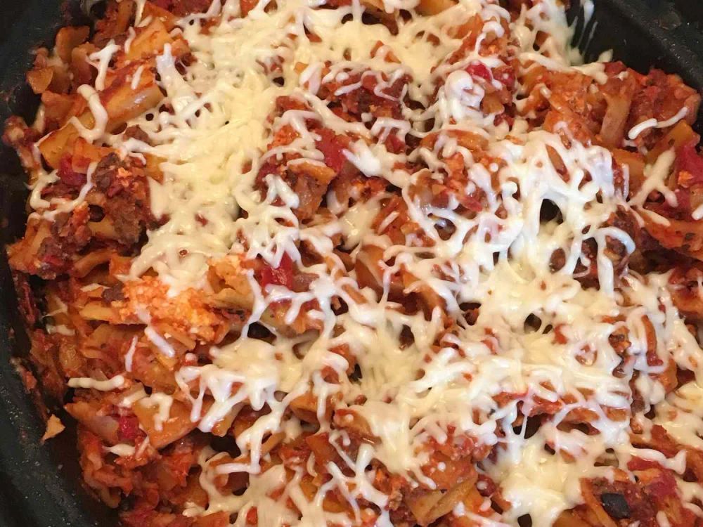 Slow Cooker Baked Ziti