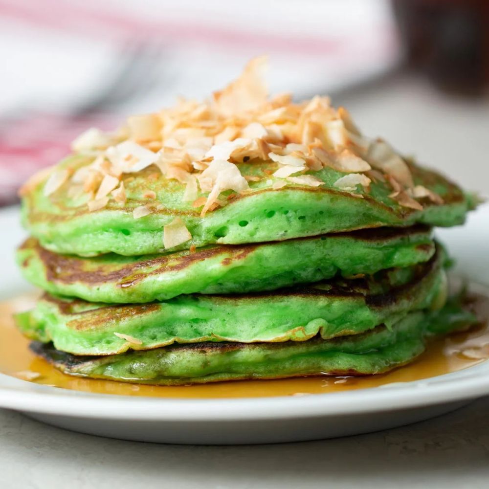 Pandan Pancakes