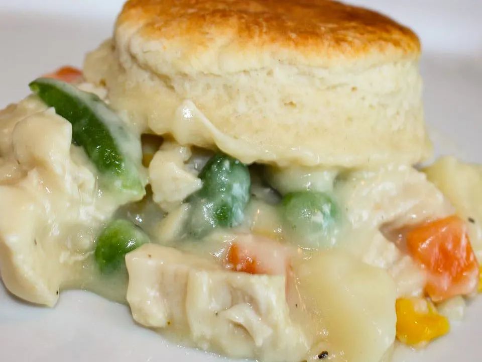 Chicken Biscuit Pie