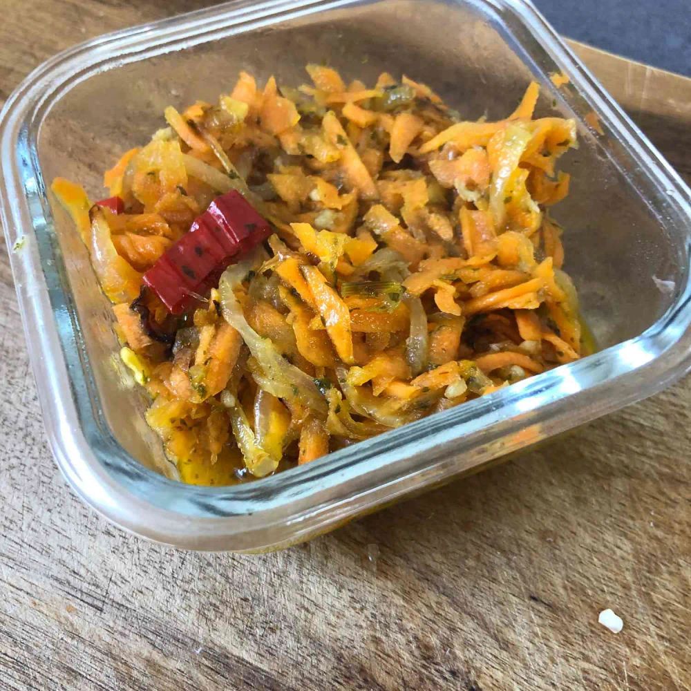 Russian Carrot Salad (Korean-Style)