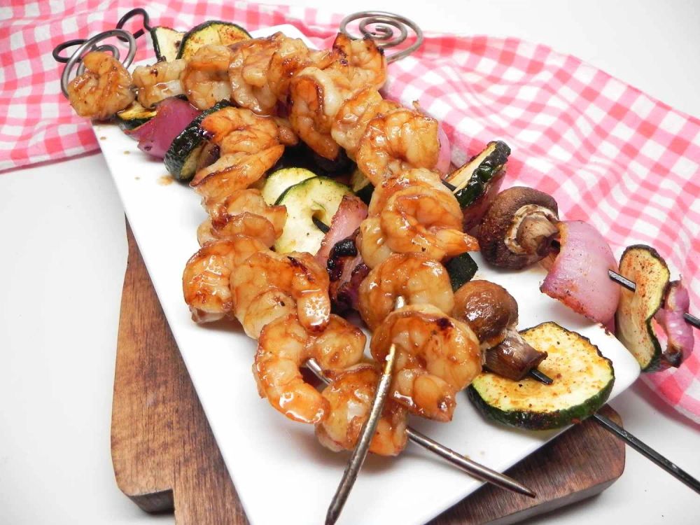 Teriyaki Grilled Shrimp