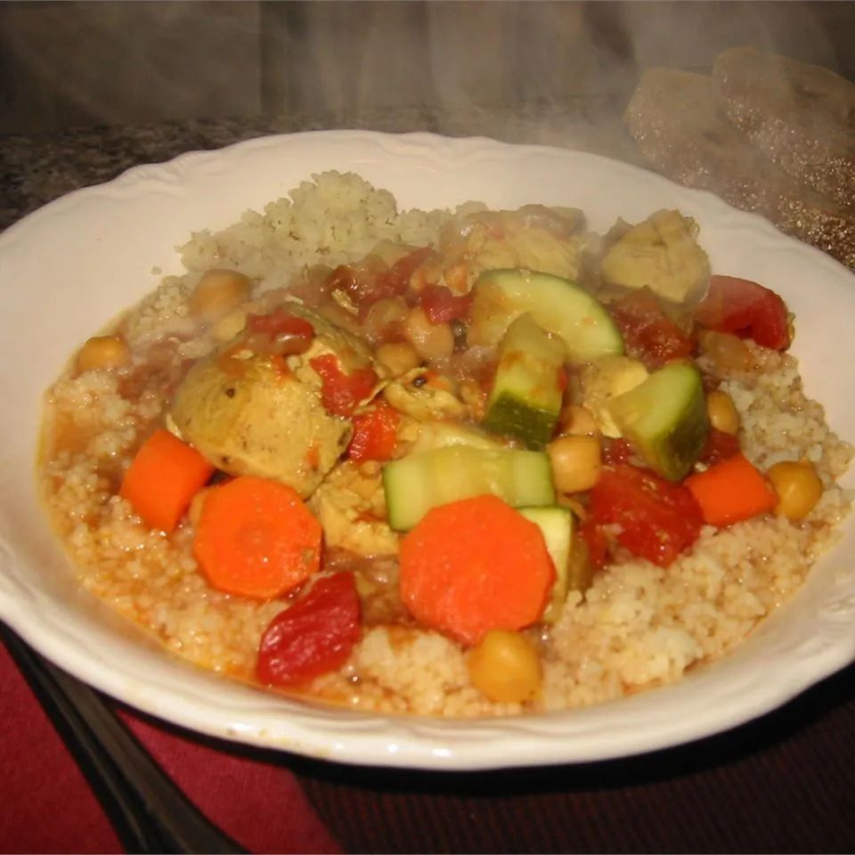 Moroccan Chicken and Whole Grain Couscous