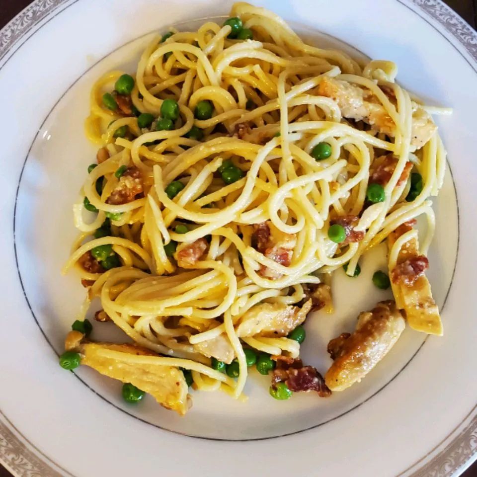 Loaded Chicken Carbonara