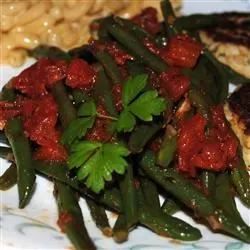 Green Beans in Tomato Sauce