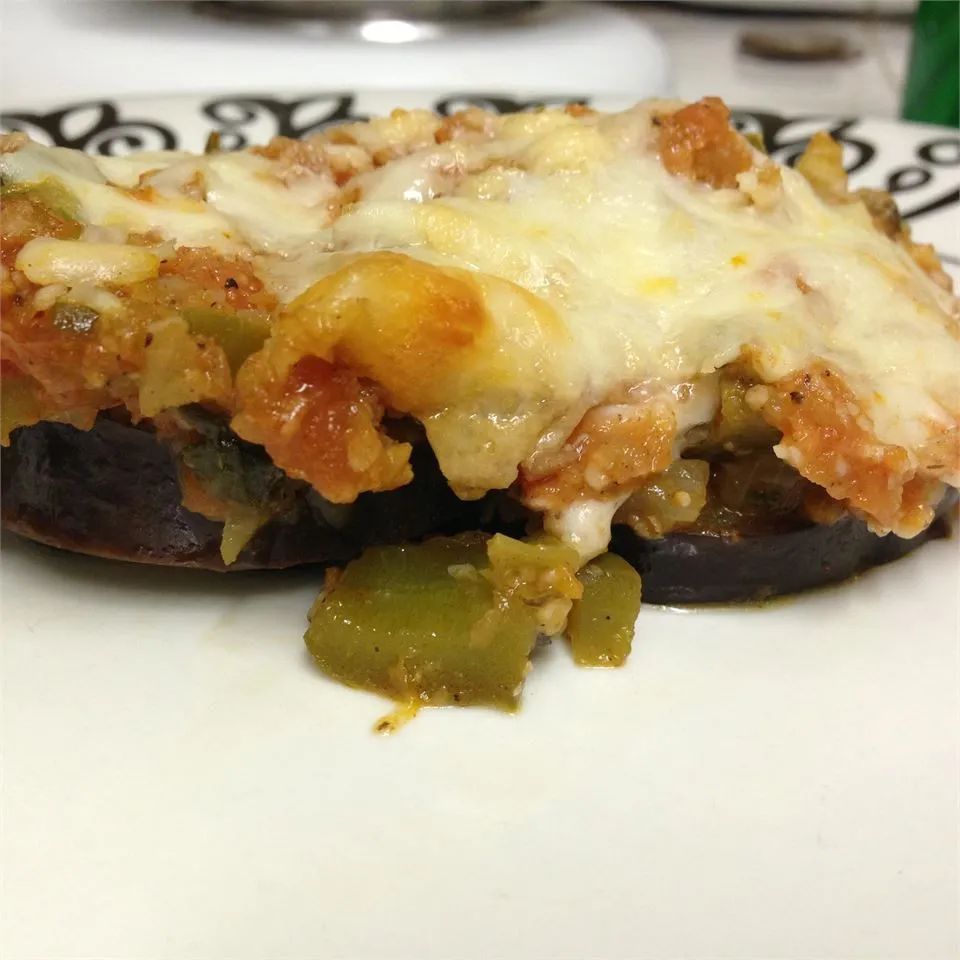 Cheesy Baked Eggplant