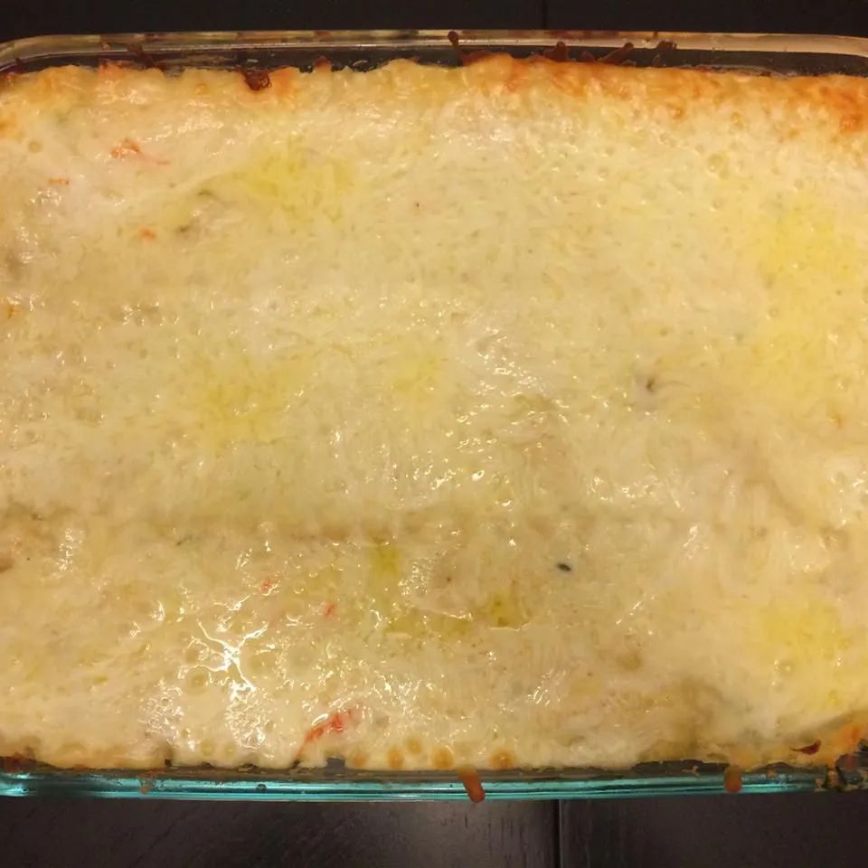 Spinach, Artichoke, and Carrot White Lasagna