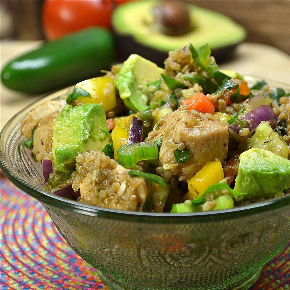 Mexican Chicken Quinoa Salad