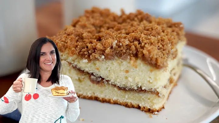 Old Fashioned Coffee Cake with Cinnamon-Streusel Topping