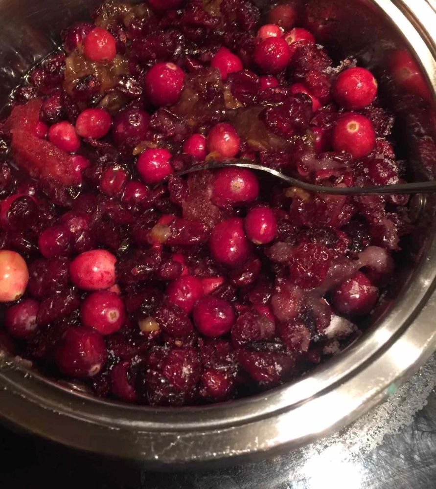 Three Cranberry Relish