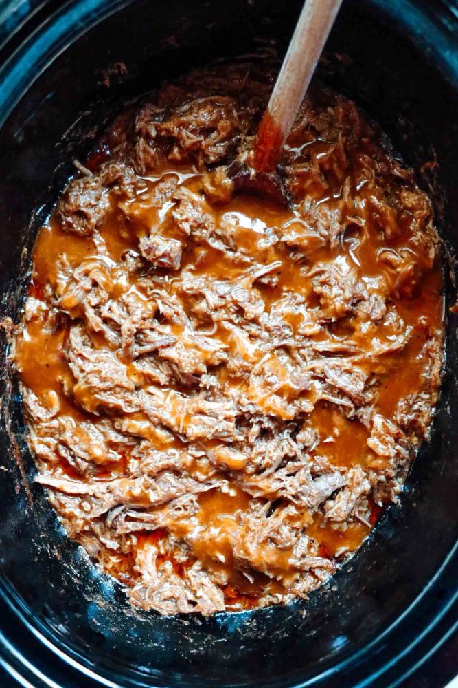 Slow Cooker Barbecue Pulled Pork