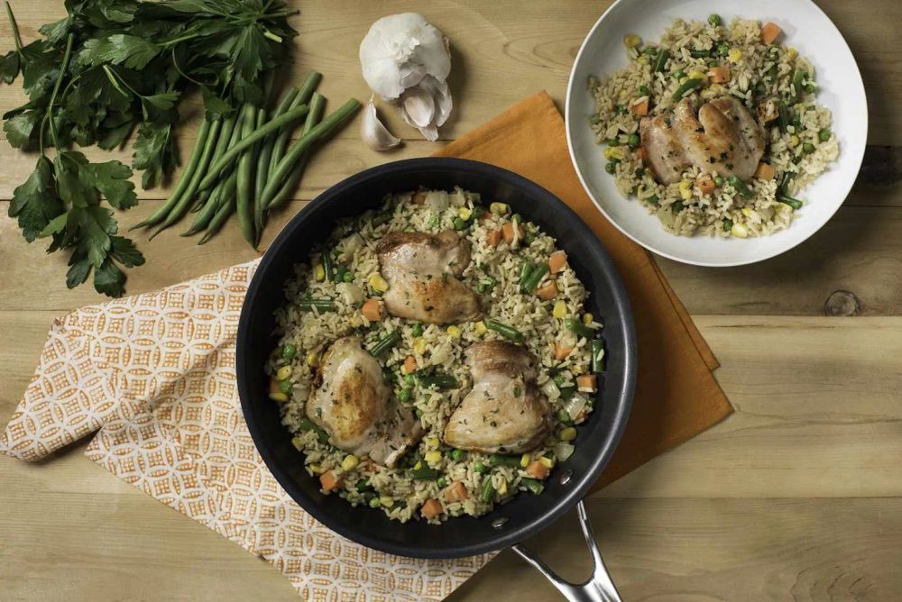 Chicken & Herb Spring Medley