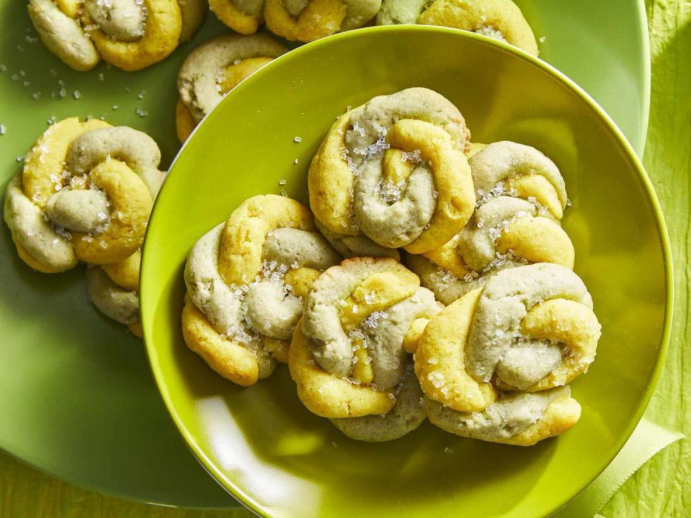 Swirled Citrus Butter Cookies