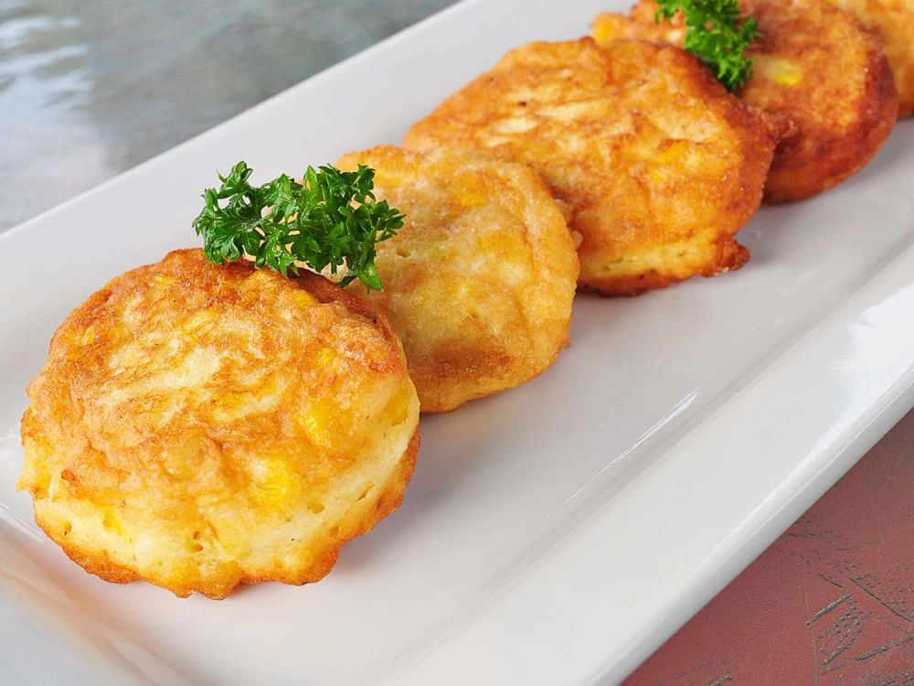 Fresh Sweet Corn Fritters