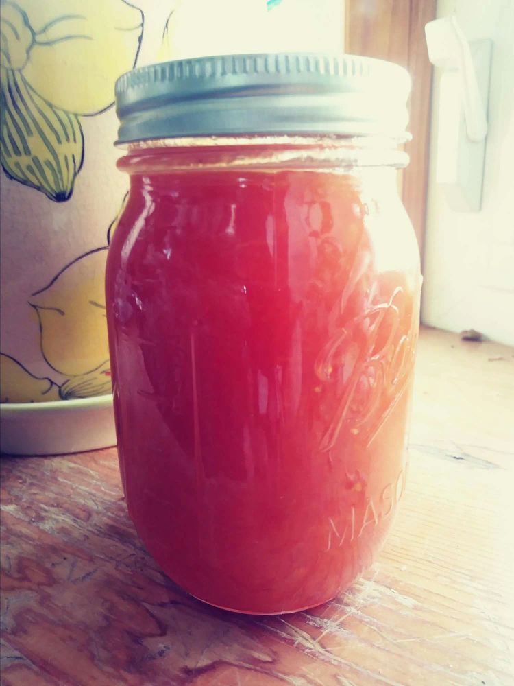 Peach-Habanero Jam