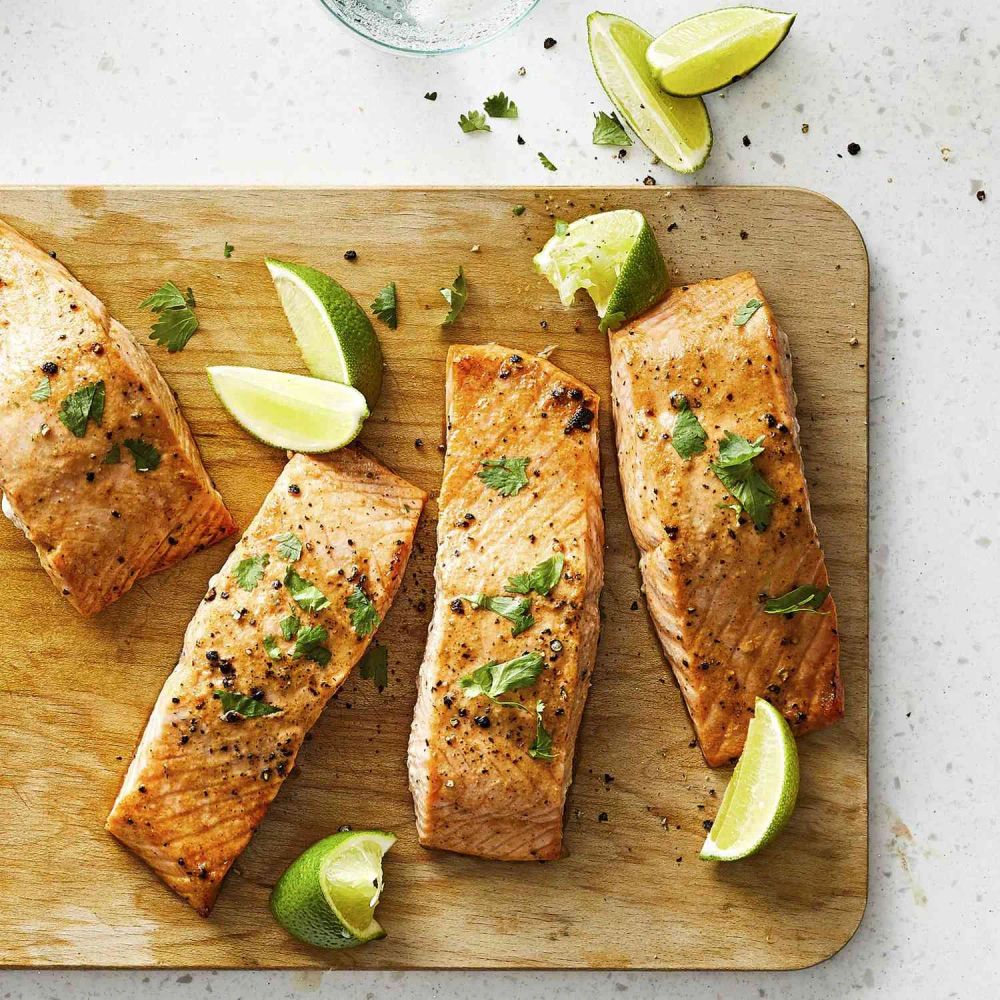 Lime-Marinated Grilled Salmon