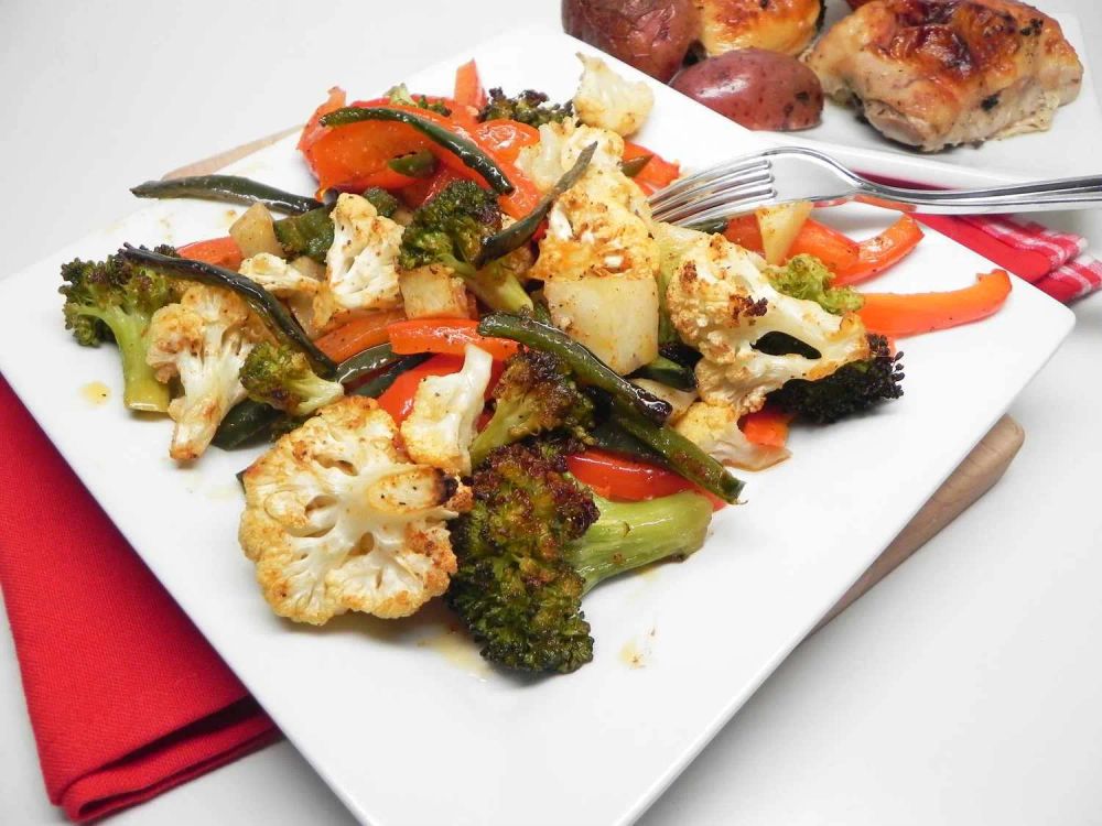 Spicy Roasted Vegetables