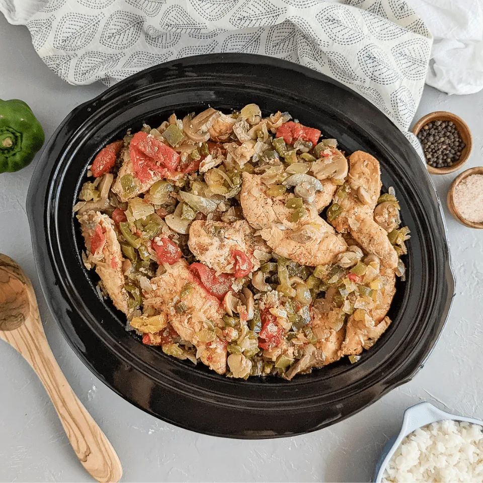 Slow Cooker Chicken Creole