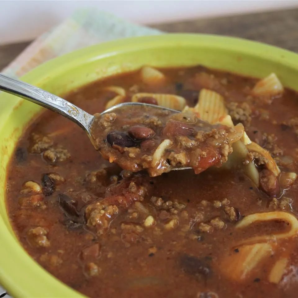 Bean & Pasta Soup