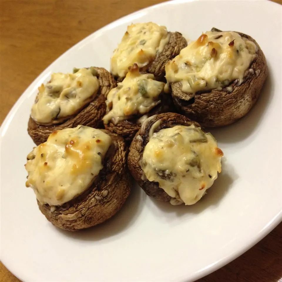 Stuffed Cream Cheese Mushrooms