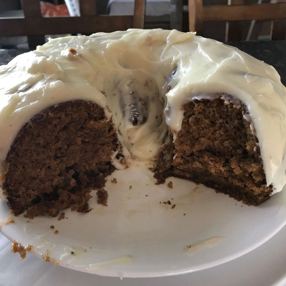 Gluten-Free Pumpkin Bread and Cream Cheese Icing