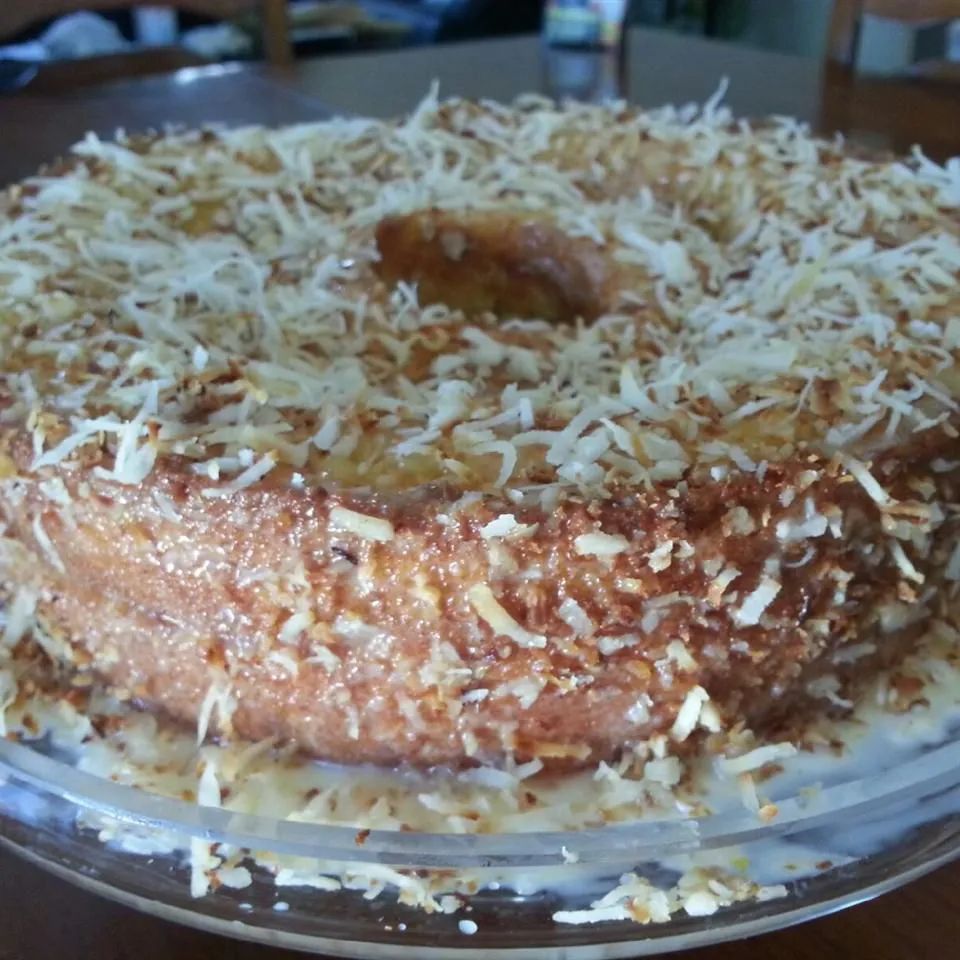 Brazilian-Style Moist Coconut Cake