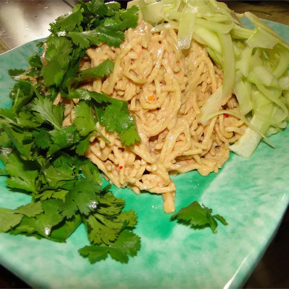 Sesame Peanut Noodle Salad