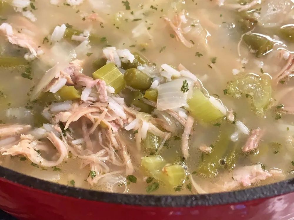 Classic Turkey and Rice Soup