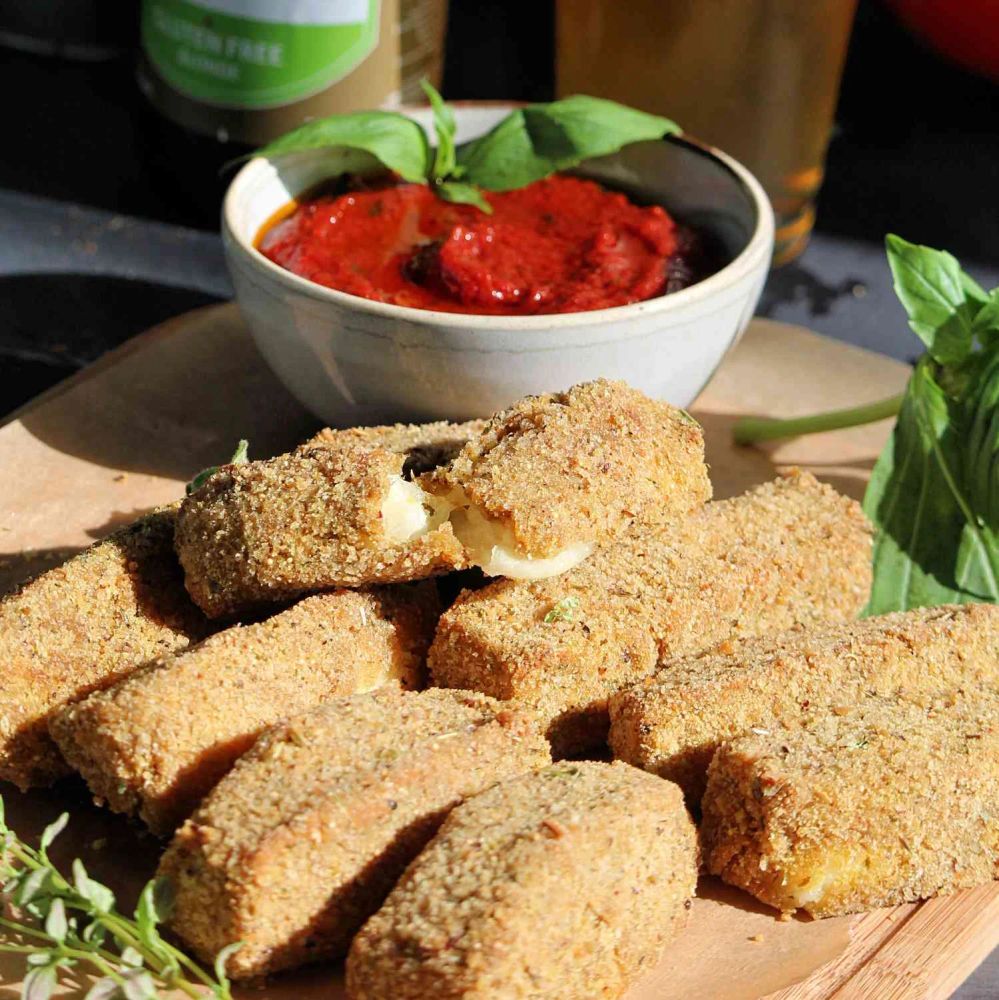 Gluten-Free Mozzarella Sticks