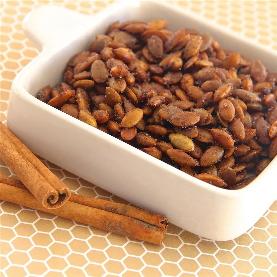 Cinnamon Toast Pumpkin Seeds